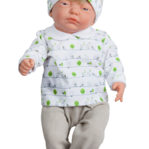 Newborn white baby